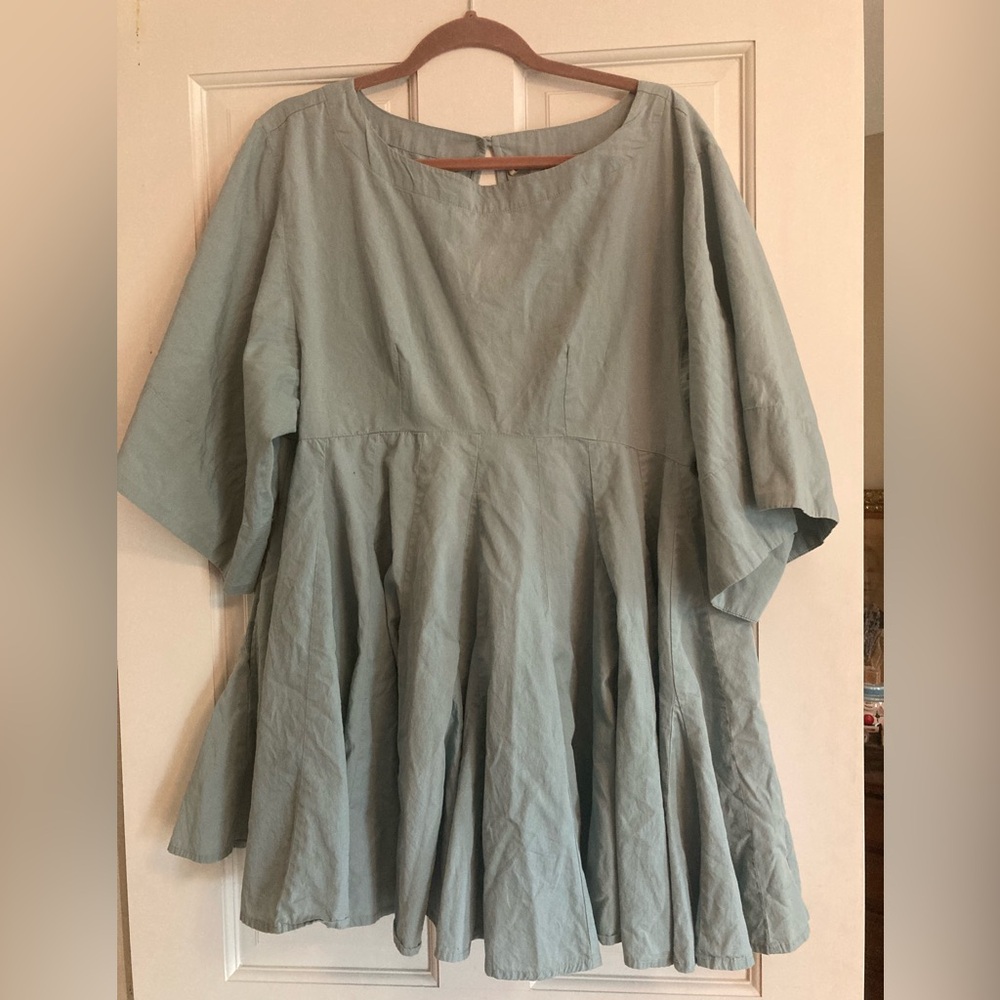 Blue Babydoll dress